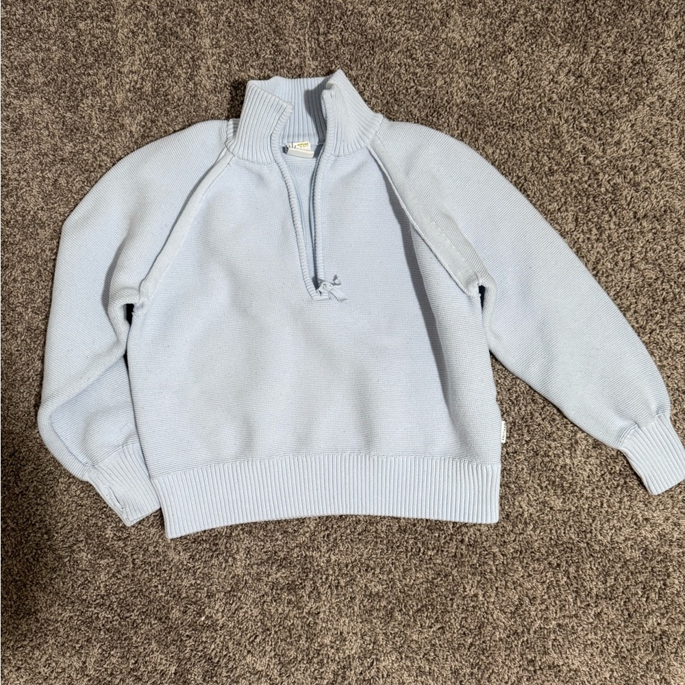 Aerie Soft Blue Knit Pullover